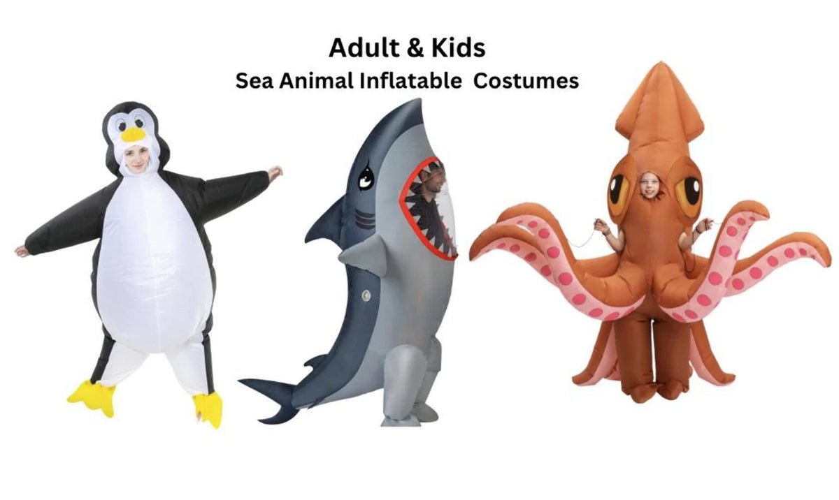 Inflatable Squid Costume