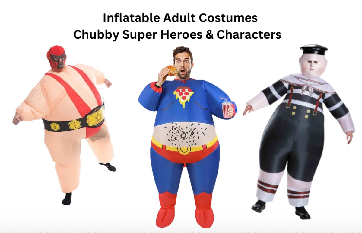 Inflatable Wrestler Costume
