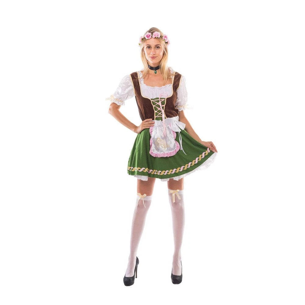 Women Oktoberfest Bavarian Oktoberfest Heidi Halloween Cosplay Costume