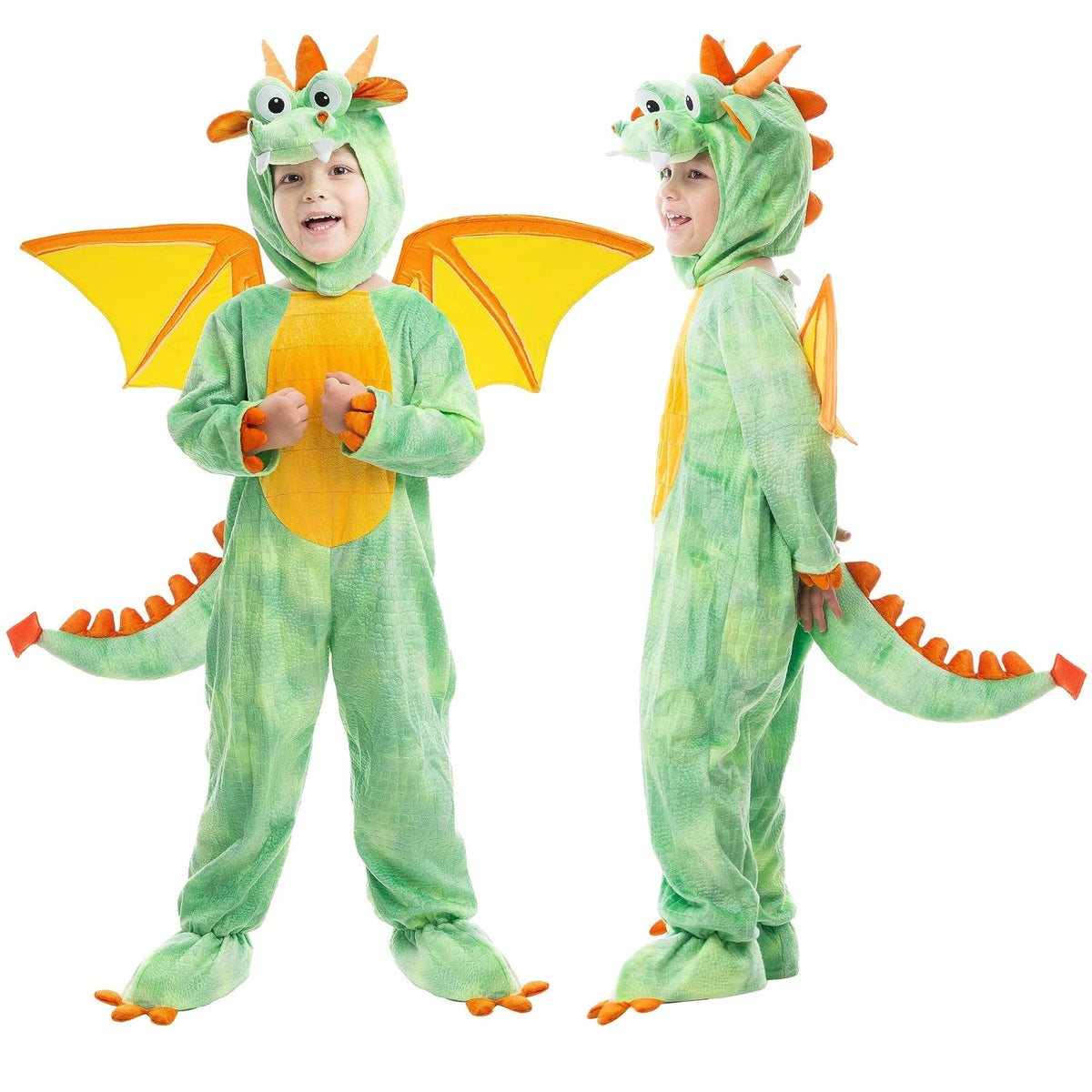 Kids / Baby Green Dragon Halloween Cosplay Role-play Dress-Up Costume