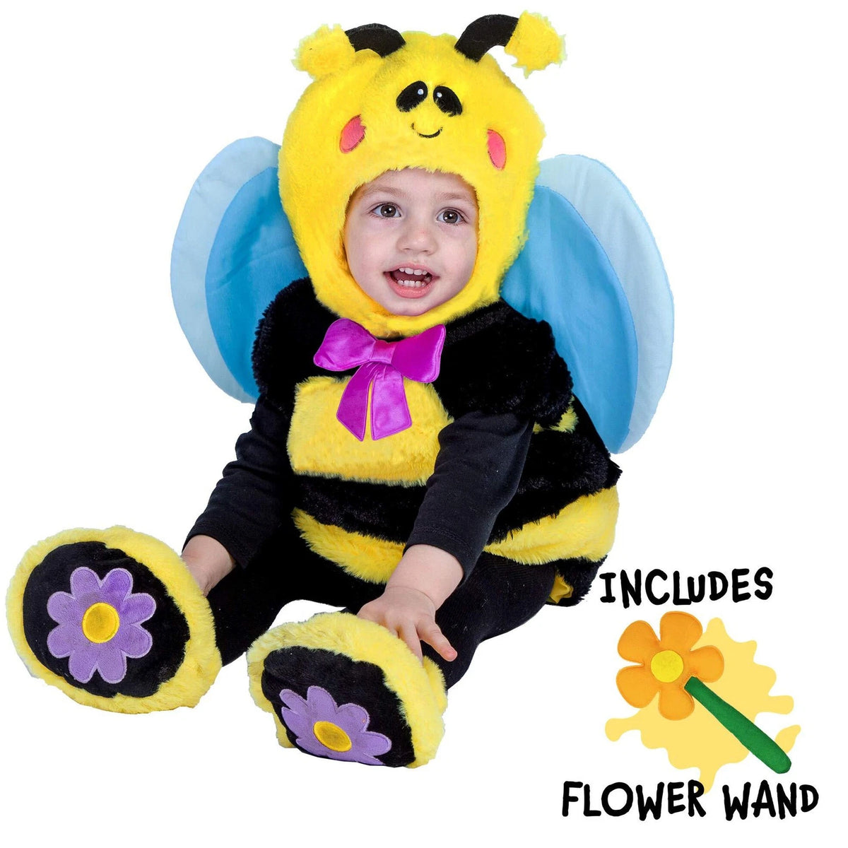 Bumble Baby Bee Costume Deluxe Infant Halloween, Dress-Up (12-18 Months)