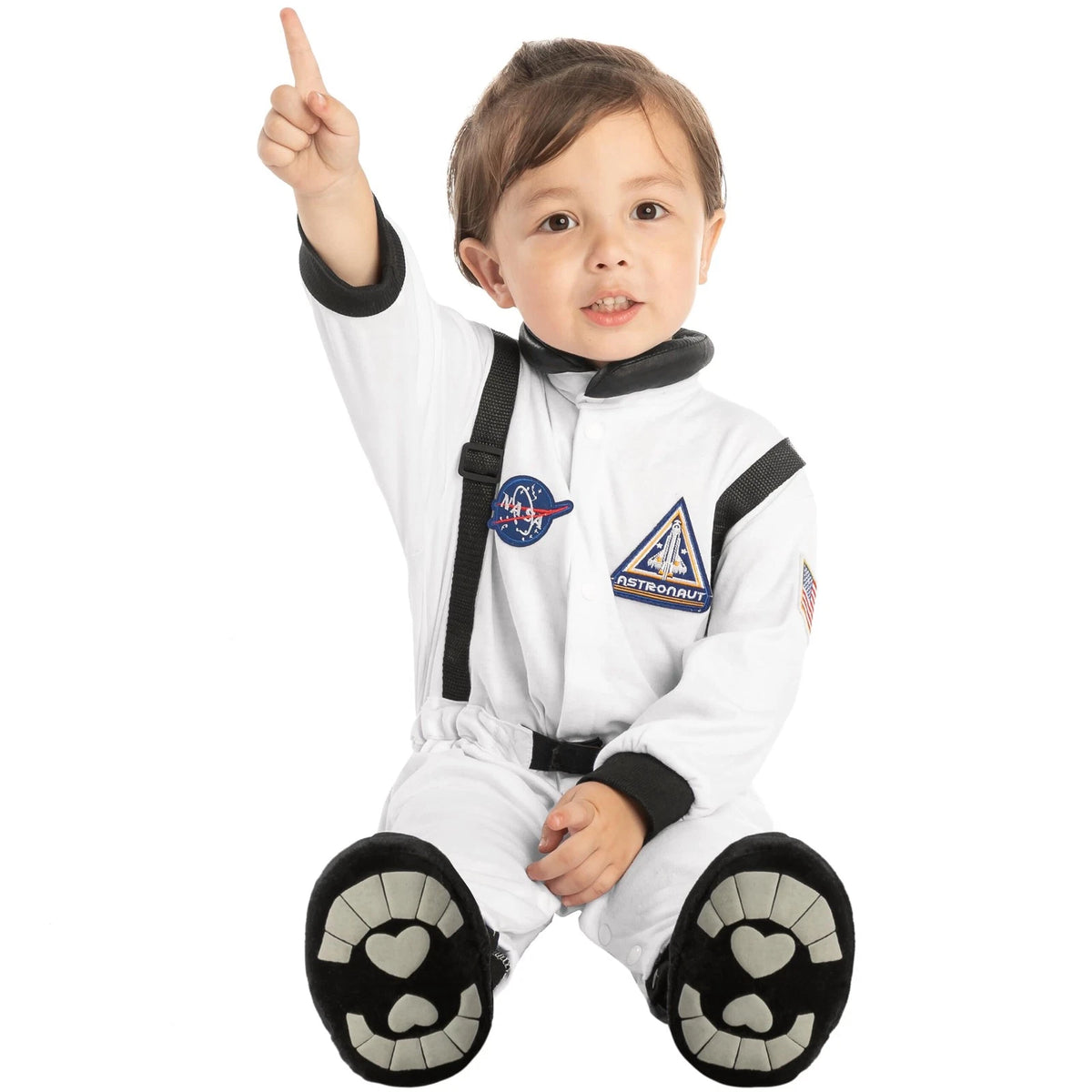 Baby Kids Astronaut NASA Pilot Halloween Cosplay Costume