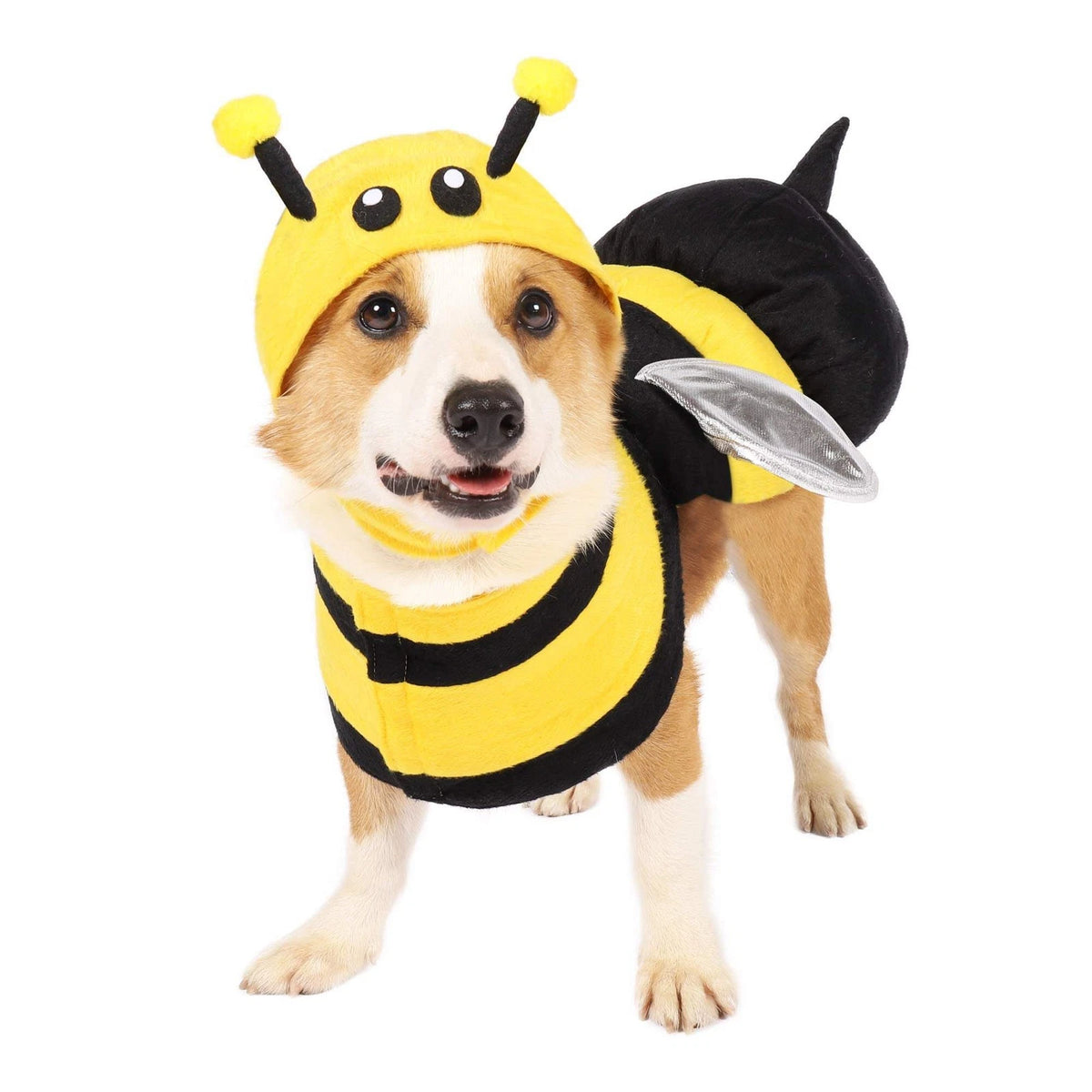 Pet Dog Bumble Bee Costume Halloween Dress-up Party, , Carnival Cosplay