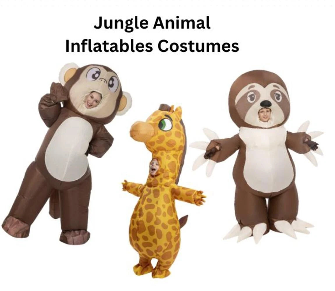 Inflatable Giraffe Costume