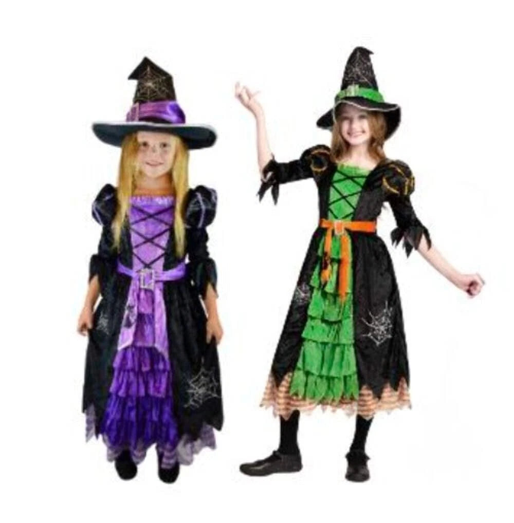 Fairytale Witch costume 4 STYLES Halloween Cosplay Dress-Up